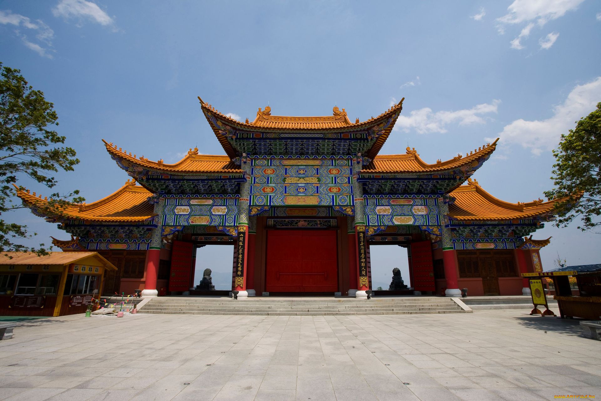 буддийский храм в китае